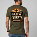 Faith Over Fear T-Shirt - Back Print